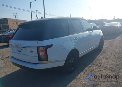 2016 Land Rover Range Rover 3.0L V6 Supercharged Hse из США, поврежденный, VIN SALGS2VFXGA261036